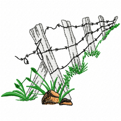Garden Barriers Embroidery Design 12 Garden Barriers Embroidery Design 12